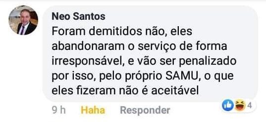 Irmão do prefeito de Belo Jardim chama profissionais do SAMU de irresponsáveis