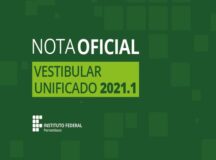 IFPE divulga nota oficial sobre Vestibular 2021